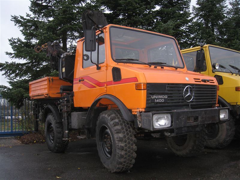 Neuzugang Unimog mit Kran U1400 - Unimog Gebraucht Allrad-Fahrzeuge ...